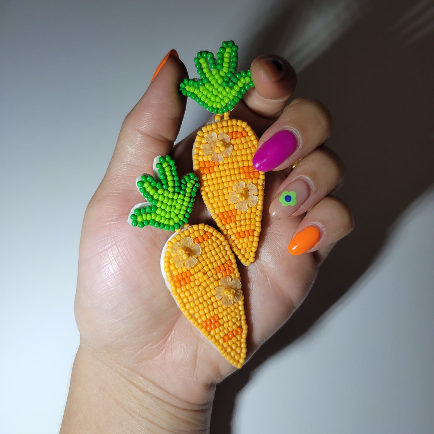 Carrot - Handmade Earrings