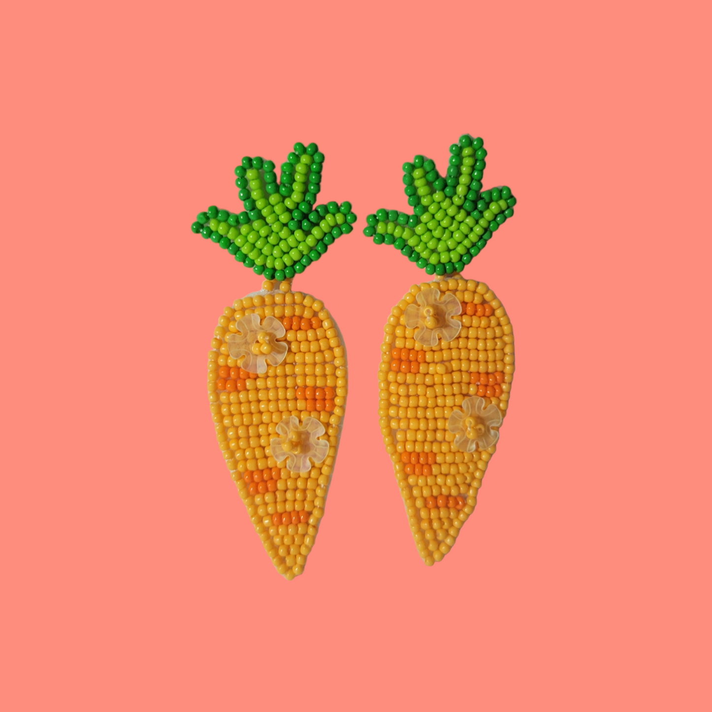 Carrot - Handmade Earrings