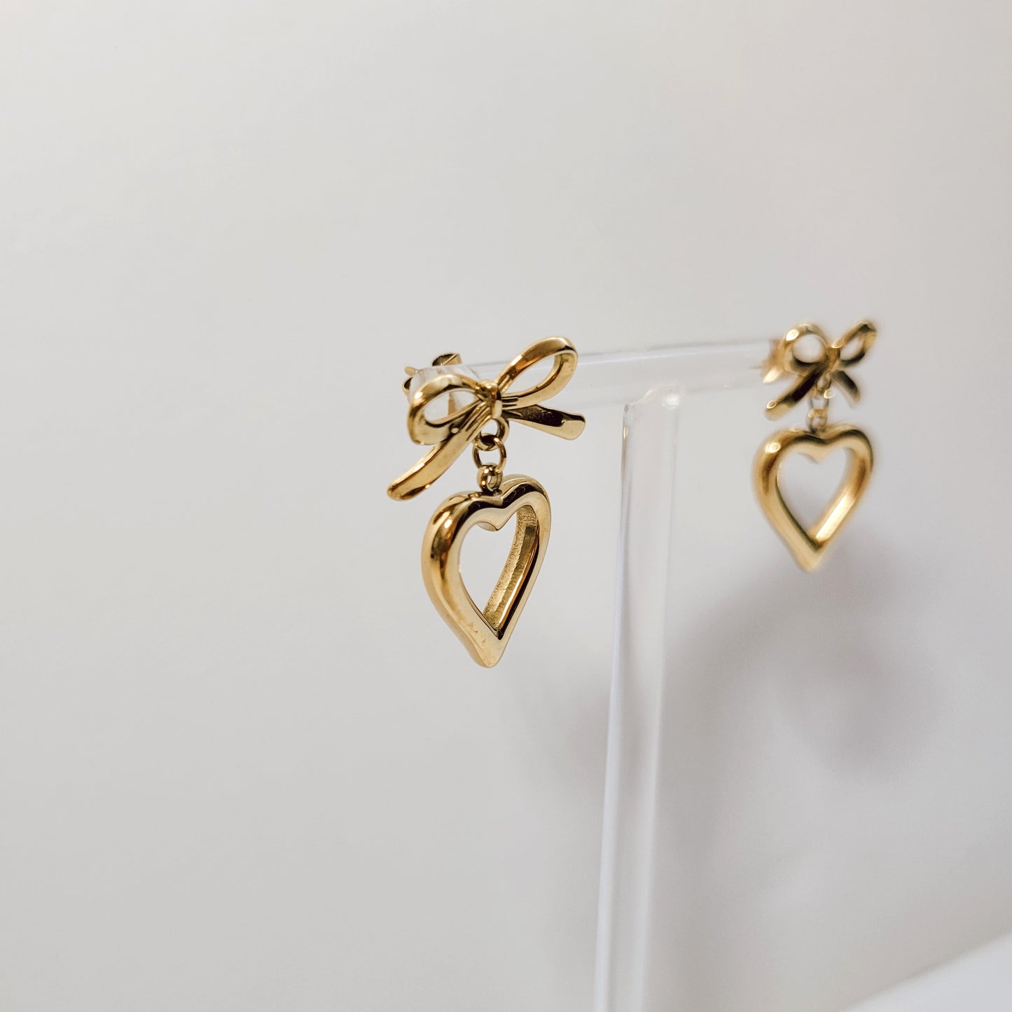 Lazo Corazon Mila - Aretes