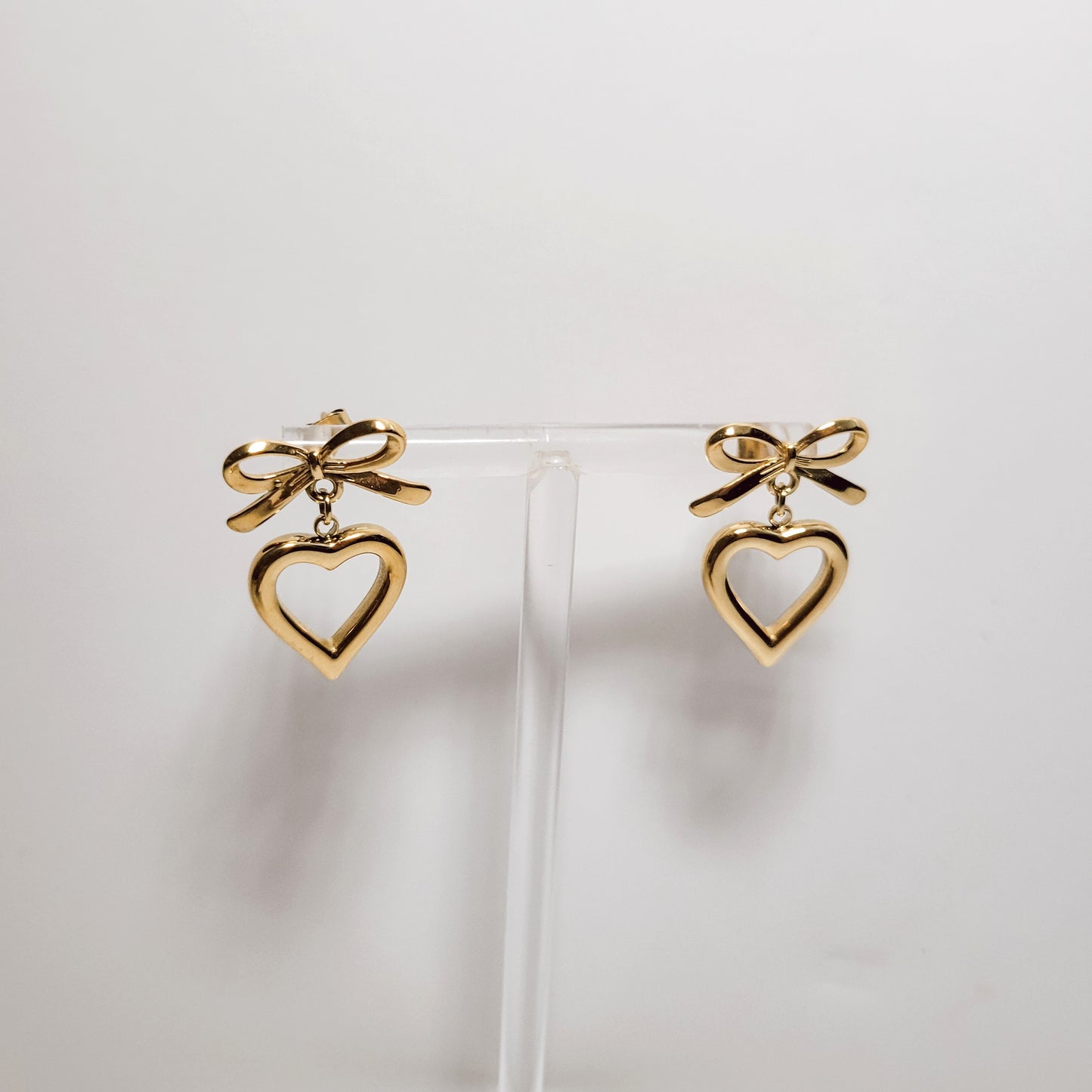 Lazo Corazon Mila - Aretes