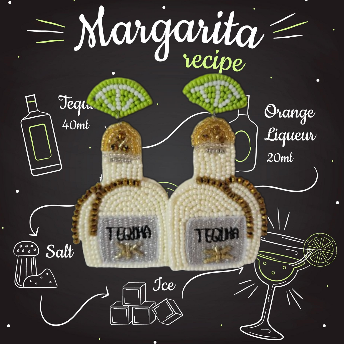 Tequila - Aretes Artesanales